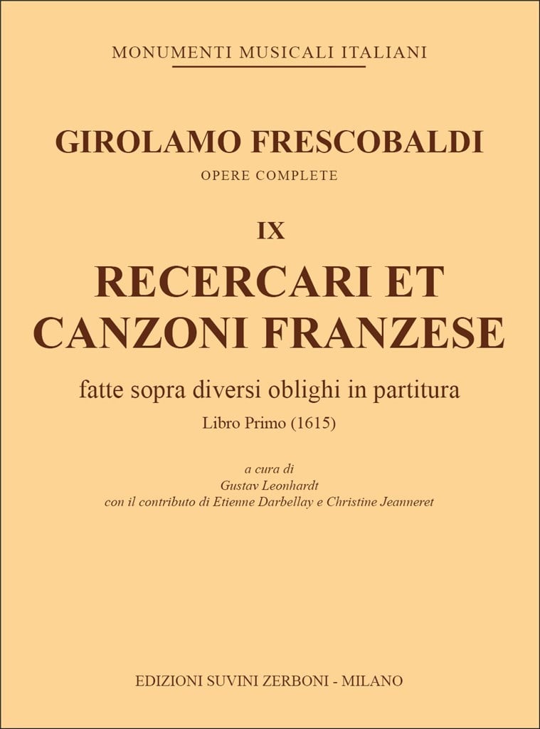 Recercari et canzoni franzese